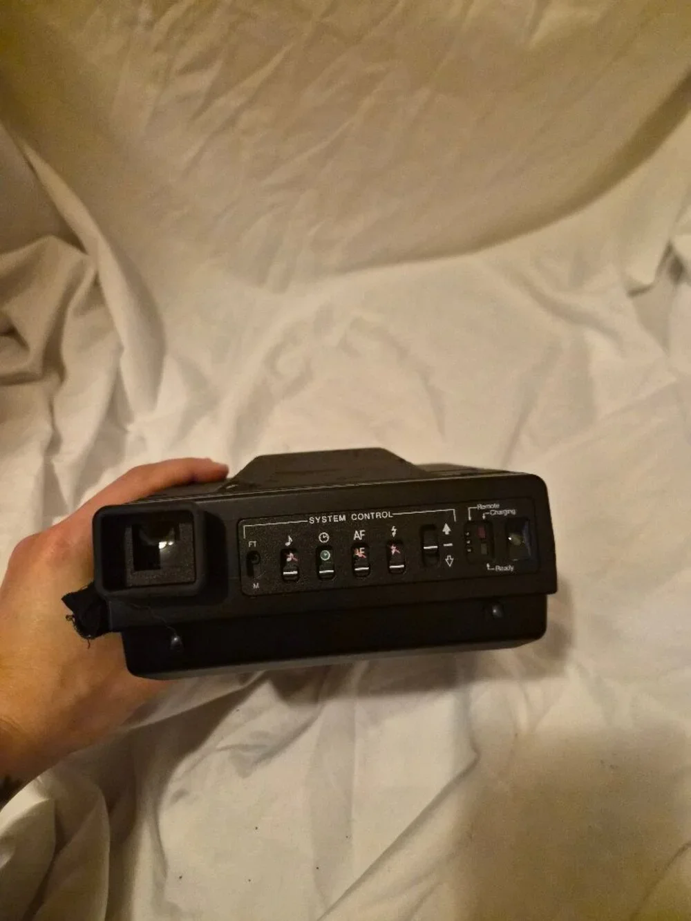 VTG 80s Polaroid Spectra System SE Instant Camera RARE Sonar AF Quintic Lens